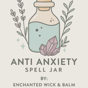 Anti-anxiety spell jar